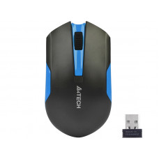 Mouse wireless A4Tech G3-200n-1 V-Track, Negru/Albastru  A4TMYS46037