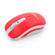 Mouse Wireless Uranus Esperanza, 2.4GHz, Rosu/Alb  EM126WR