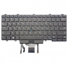 Tastatura laptop pentru DELL LATITUDE E7450 7490 7480 5480 5470 E7470 3350 E7470 E5470 3340 E7450 E5450 13 7350 3340 E7450 E5450 iluminata trackpoint  KBDL05US