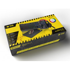 Kit Keyboard, mouse, casti si mousepad Mamooth USB 4 in 1  TRAKLA46764