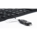 Keyboard Gembird KB-109F-B Flexibila, microUSB, Negru  UKGEM000400