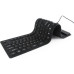 Keyboard Gembird KB-109F-B Flexibila, microUSB, Negru  UKGEM000400